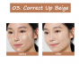 Консилер для лица трехцветный The Saem Cover Perfection Triple Pot Concealer 03 Correct Up Beige