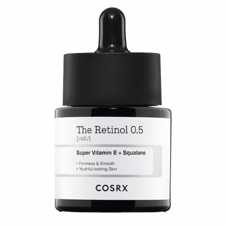 Масло для лица омолаживающее Cosrx The Retinol 0.5 Super Vitamin E + Squalane Oil