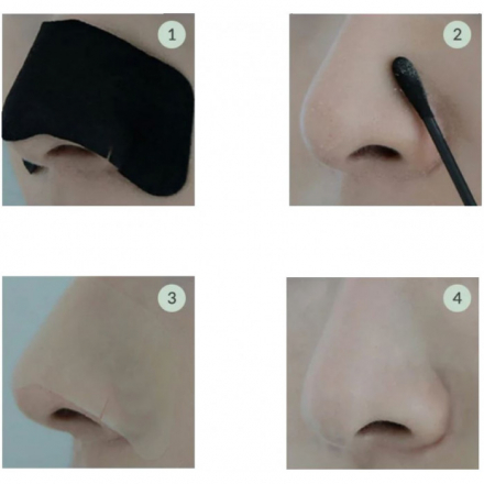 Патчи от черных точек Dr Althea Pro Lab Blackhead Zero 2 Step Nose Patch