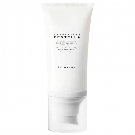 Солнцезащитный крем осветляющий Skin1004 Madagascar Centella Tone Brightening Tone-Up Sunscreen SPF50+ PA++++ 