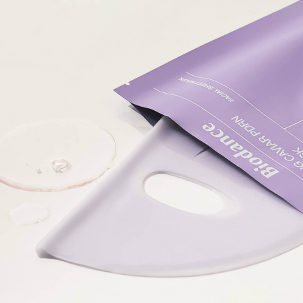 Ночная гидрогелевая маска с ПДРН и икрой Biodance Rejuvenating Caviar PDRN Real Deep Mask