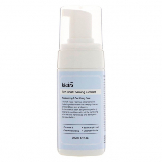 Мусс для умывания увлажняющий Dear, Klairs Rich Moist Foaming Cleanser