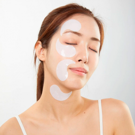 Патчи для век укрепляющие с гидролизатом коллагена Medi-Peel Red Lacto Collagen Eye Patch, 60 шт