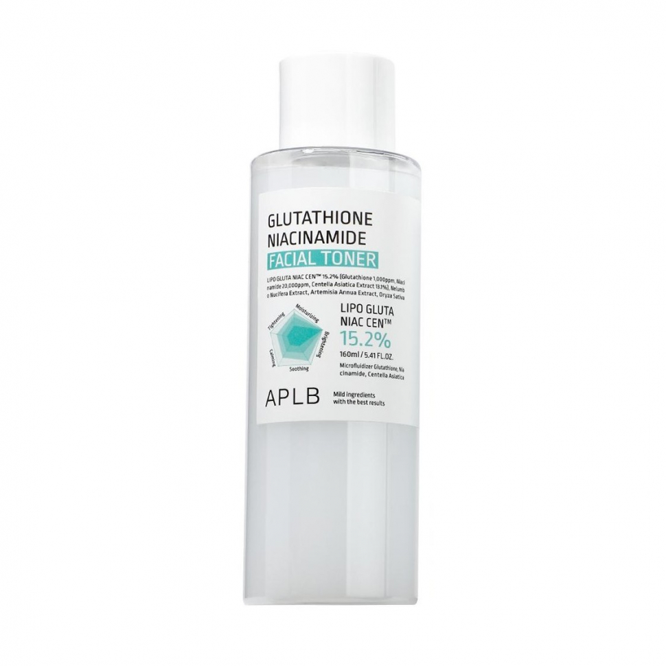 Тонер для лица с глутатионом и ниацинамидом APLB Glutathione Niacinamide  Facial Toner