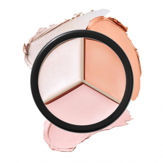 Консилер для лица трехцветный The Saem Cover Perfection Triple Pot Concealer 05 Dark Up Beige