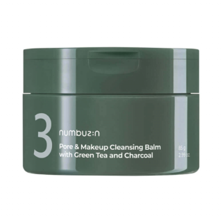 Бальзам очищающий Numbuzin No.3 Pore &amp; Makeup Cleansing Balm with Green Tea and Charcoal