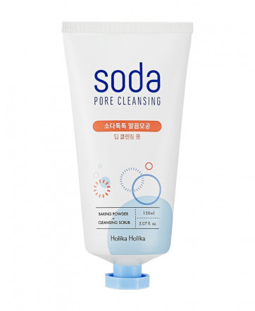 Пенка очищающая с содой и микрогранулами Holika Holika Soda Tok Tok Clean Pore Deep Cleansing Foam