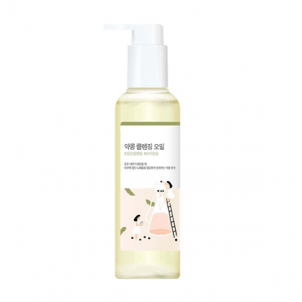 Гидрофильное масло питательное с чёрной соей Round Lab Soybean Cleansing Oil