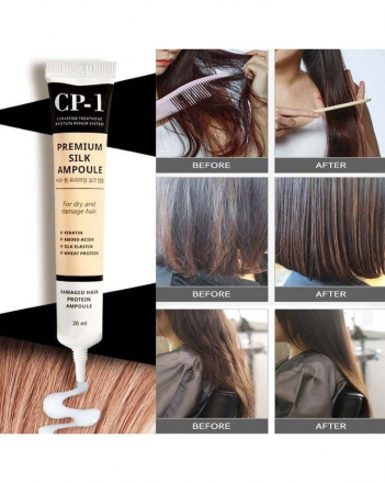 Сыворотка для волос несмываемая Esthetic House CP-1 Premium Silk Ampoule