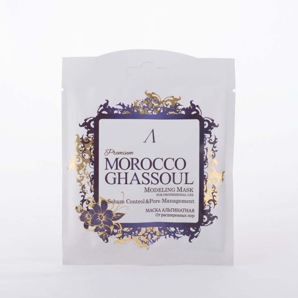 Маска альгинатная для лица Anskin Premium Morocco Ghassoul Modeling ...