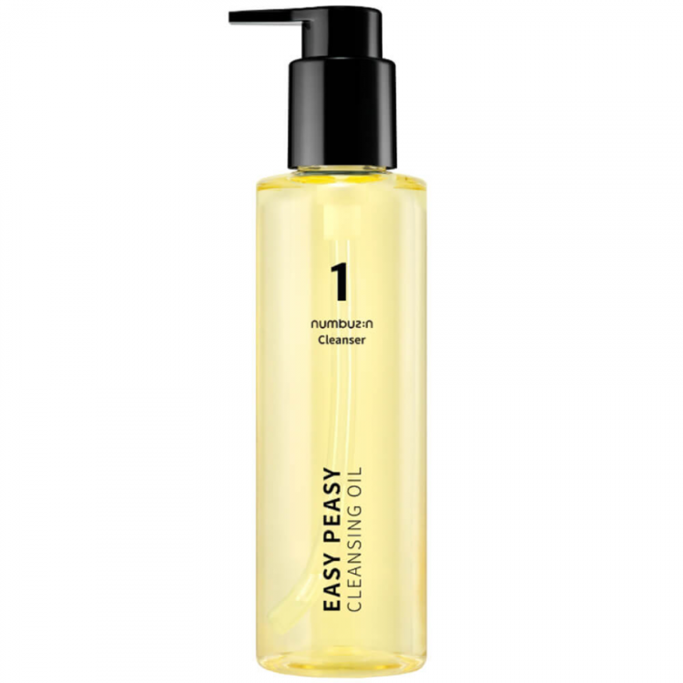 Гидрофильное масло лёгкое от чёрных точек Numbuzin No.1 Easy Peasy Cleansing Oil