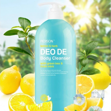 Гель для душа лимон и мята Pedison Deo De Body Cleanser
