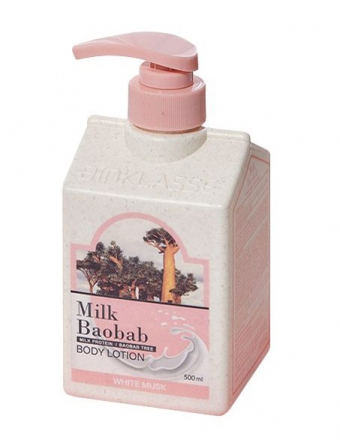 Лосьон для тела с ароматом белого мускуса Milk Baobab Perfume Body Lotion White Musk