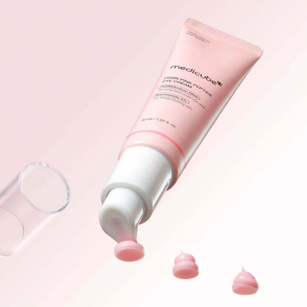 Крем для век с ПДРН и пептидами Medicube PDRN Pink Peptide Eye Cream
