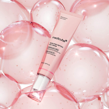 Крем для век с ПДРН и пептидами Medicube PDRN Pink Peptide Eye Cream