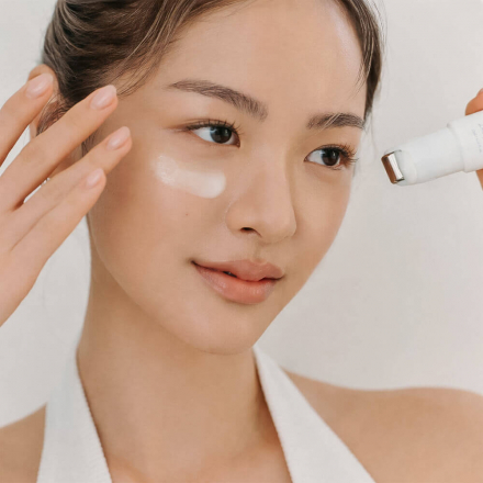 Крем для век массажный с ретинолом Dr Althea Retinol Flat Iron Eye Roller