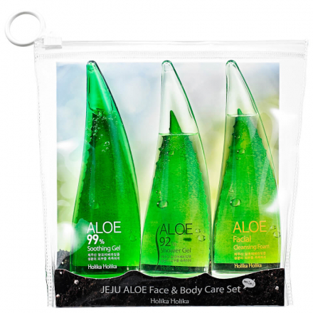 Набор для ухода за лицом и телом Алоэ Holika Holika Jeju Aloe Face and Body Care Set