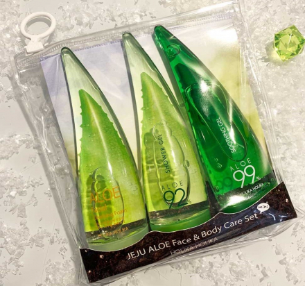 Набор для ухода за лицом и телом Алоэ Holika Holika Jeju Aloe Face and Body Care Set