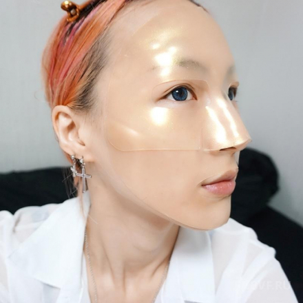 Маска для лица гидрогелевая с золотом и маточным молочком Koelf Royall Jelly hydro gel mask pack