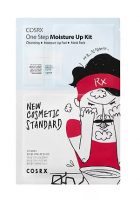 Комплекс средств для очищения и увлажнения кожи Cosrx One Step Moisture Up Kit (гель, ватный диск, маска)