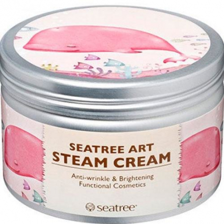 Крем для лица и тела с аргановым маслом для питания и увлажнения кожи SEANTREE Steam Cream