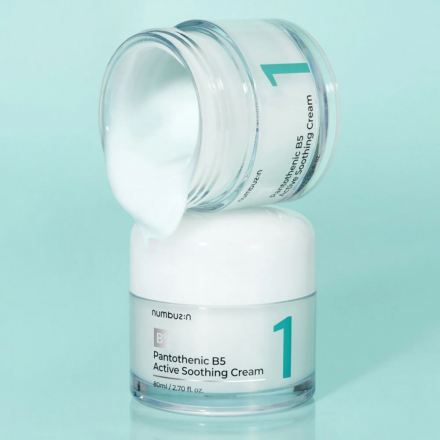 Крем для лица против несовершенств Numbuzin Pantothenic Active Soothing Cream