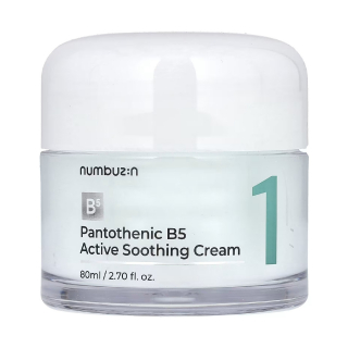 Крем для лица против несовершенств Numbuzin Pantothenic Active Soothing Cream
