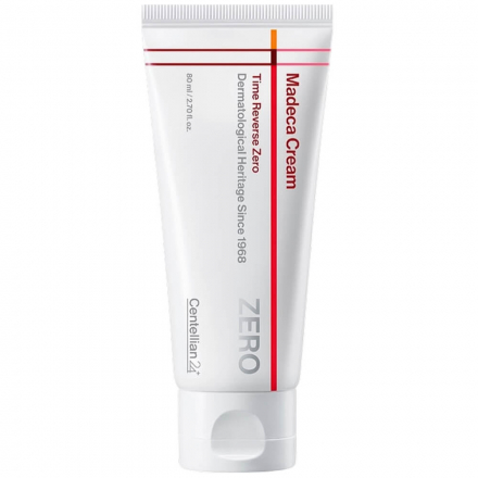 Лёгкий успокаивающий крем для лица Centellian24 Madeca Cream Time Reverse Zero, 80 мл