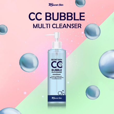 Средство для снятия ББ и СС кремов SECRET SKIN CC Bubble Multi Cleanser