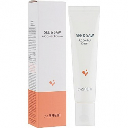 Крем для жирной и проблемной кожи The Saem See &amp; Saw A.C Control Blemish Cream