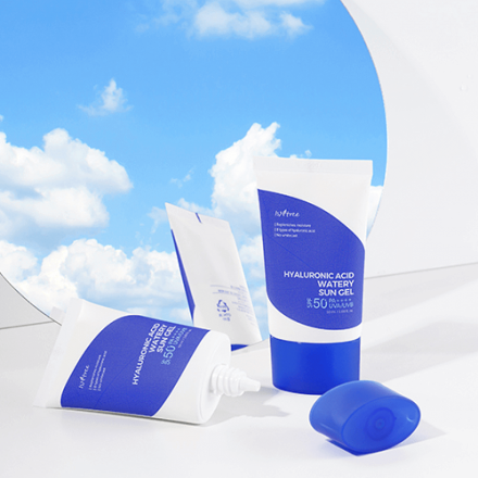 Солнцезащитный гель увлажняющий IsNtree Hyaluronic Acid Watery Sun Gel SPF50+PA++++ 