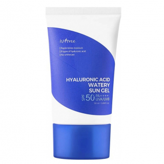 Солнцезащитный гель увлажняющий IsNtree Hyaluronic Acid Watery Sun Gel SPF50+PA++++ 