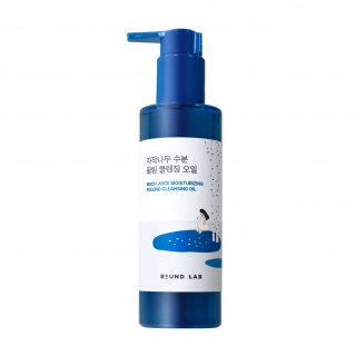 Гидрофильное масло с берёзовым соком и кислотами Round Lab Birch Juice Moisturizing Peeling Cleansing Oil