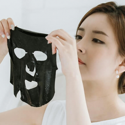 Тканевая маска с углём Dr Althea Pore-Control Charcoal Mask