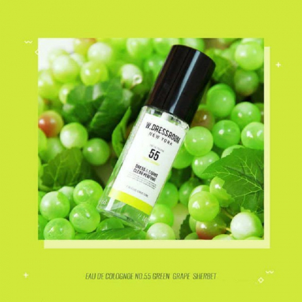 Парфюмированная вода W.Dressroom Dress &amp; Living Clear Perfume No.55 Green Grape Sherbet