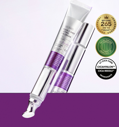 Лифтинг-крем для век массажный с микроиглами VT Cosmetics Reedle Shot Lifting Eye Cream