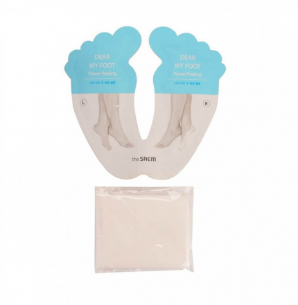 Носочки пилинговые для ног The Saem Dear My Foot Power Peeling