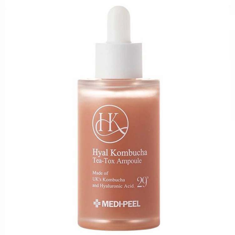 Сыворотка для лица с комбучей и керамидами Medi-Peel Hyal Kombucha Tea-Tox Ampoule