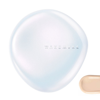 Кушон с Glass Skin-эффектом Wakemake Water Glow Coating Cushion SPF50 PA++++ 21 Vanilla