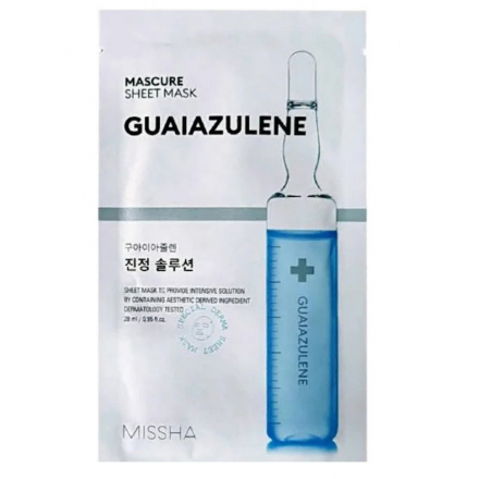 Маска для лица MISSHA Mascure Calming Solution Sheet Mask