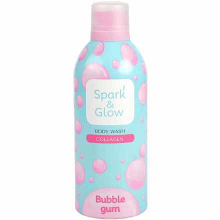 Гель-пена для душа с ароматом жвачки Spark&amp;Glow Bubble Gum Body Wash, 350 мл