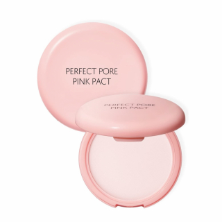 Пудра розовая с каламином для проблемной кожи The Saem Saemmul Perfect Pore Pink Pact