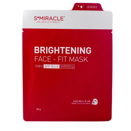 Маска для лица Сияние S miracle  Brightening Face Fit Mask