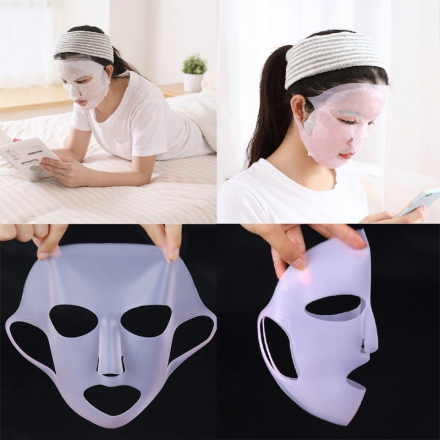 Маска для лица силиконовая без пропитки The Medius 3D Silicone Mask Cover