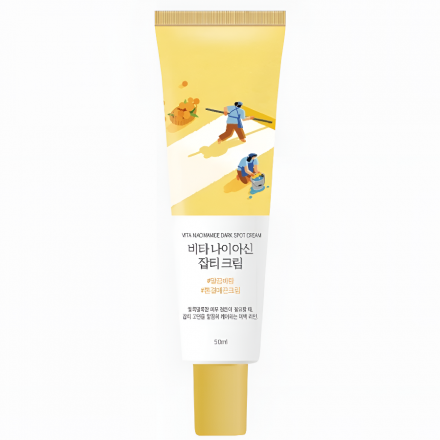 Крем для ровного тона лица Round Lab Vita Niacinamide Dark Spot Cream