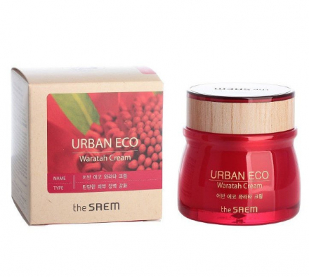 Крем для лица с экстрактом телопеи THE SAEM Urban Eco Waratah Cream