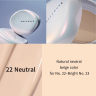 Кушон с Glass Skin-эффектом Wakemake Water Glow Coating Cushion SPF50 PA++++ 22 Neutral