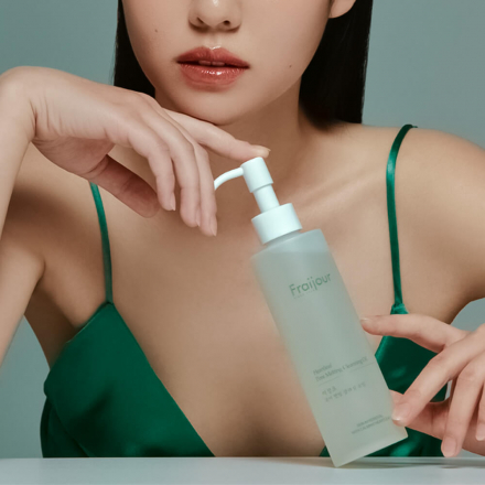 Гидрофильное масло для чувствительной кожи с хауттюйнией Fraijour Heartleaf Pore Melting Cleansing Oil