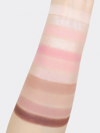 Палетка нюдовых теней для век Amuse Eye Color Pallete 02 Cool Rose 