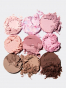 Палетка нюдовых теней для век Amuse Eye Color Pallete 02 Cool Rose 